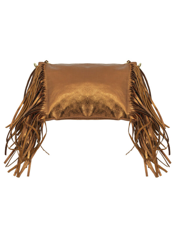 Borsa frange oro