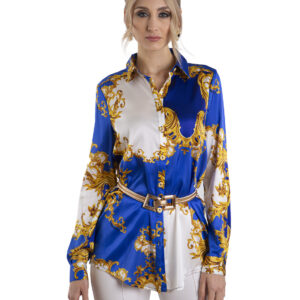 Camicia mida damasco lunga