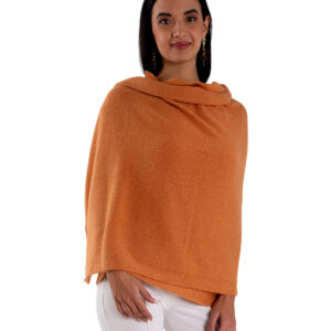 Sciarpa in cashmere marrone