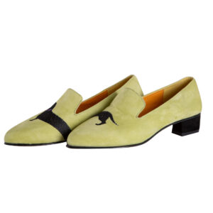 Ballerine in camoscio