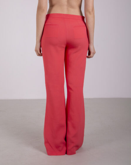 Pantalone corallo a zampa - immagine 4
