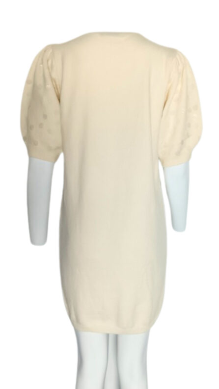 Vestito  Pagliette Panna - immagine 3