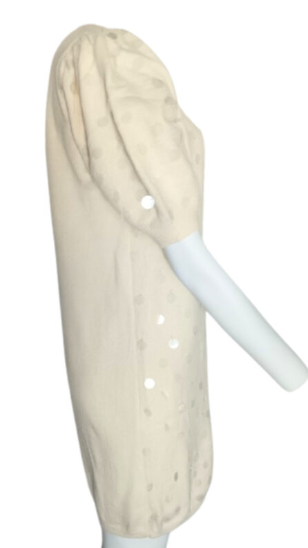 Vestito  Pagliette Panna - immagine 2
