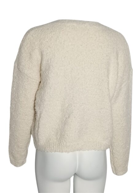 Maglione Panna Ghirigori In Filo D'Oro - immagine 2