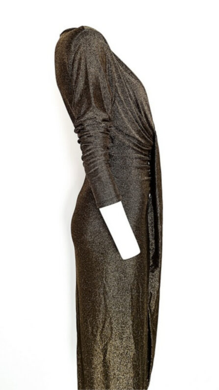 Vestito Lamè Bronzo - immagine 2