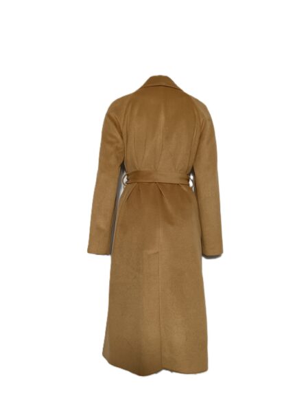 Cappotto Tessuto Cammello Con Spilla - immagine 3