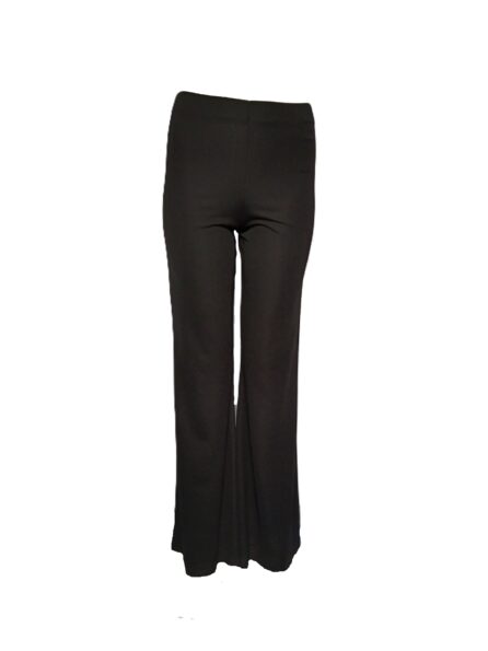 Pantaloni a zampa in jersey