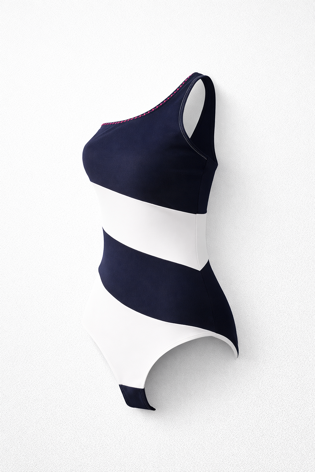Costume intero monospalla Abiddikkia– Eleganza grafica - immagine 3