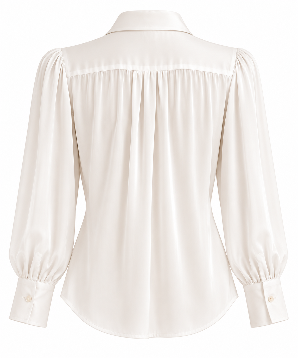 Camicia Bianca Plissé A’BIDDIKKIA - immagine 4