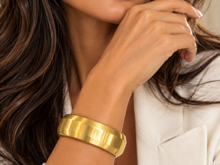 Bracciale Golden Cuff – A’BIDDIKKIA